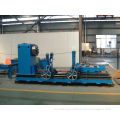 Oem Automatic Flame Intersection Cnc Cutting Machine , Yellow / Blue Plasma Cutter For Steel Pipe